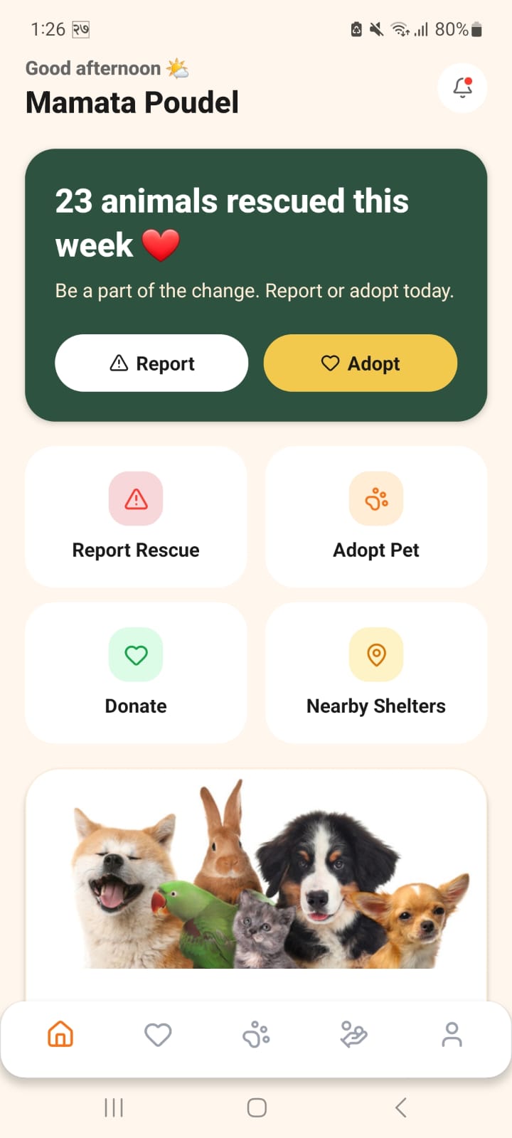 ResQNet Mobile Dashboard